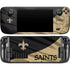NFL New Orleans Saints Steam Deck Handheld Gaming Computer Skin